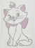 T-shirt a maniche lunghe con strass Marie