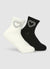 Pack of 2 socks with rhinestone hearts