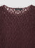 Long-sleeved lace T-shirt