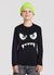 T-Shirt mit Monsterprint