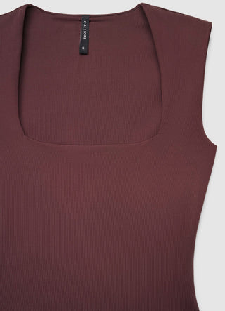 Body con scollo quadrato