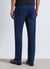 5-pocket trousers in plain drill fabric