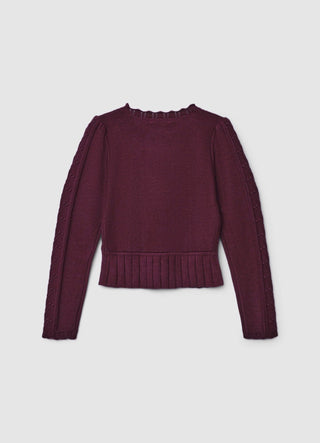Maglia con lavorazione