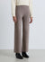Straight-leg knit trousers