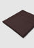 Solid-colour pashmina scarf with fringes