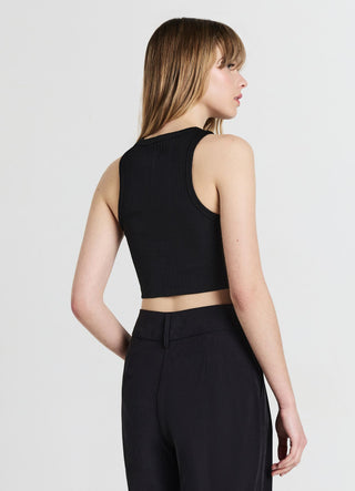 Ribbed rowing top