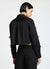 Camicia crop con fiocchi applicati