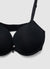 Reggiseno push up imbottito a tinta unita