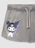 Shorts ginnici con stampa Kuromi e coulisse
