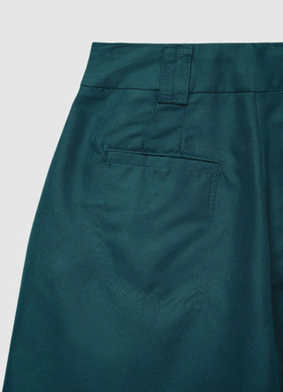 Pantaloni wide leg a tinta unita