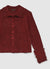 Bouclé cardigan with buttons