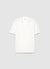 Knitted T-shirt with polo collar