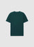Uni-Farbenes Rundhals-T-Shirt
