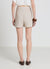 Skort with side buttons