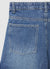 Einfarbige Barrel-Jeans