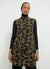 Long sleeveless patterned shirt
