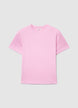 T-shirt girocollo a tinta unita - XS