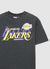 T-shirt over con stampa Lakers