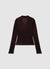 T-shirt incrociata con arricciature