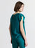 Blouse sleeves with ruffles