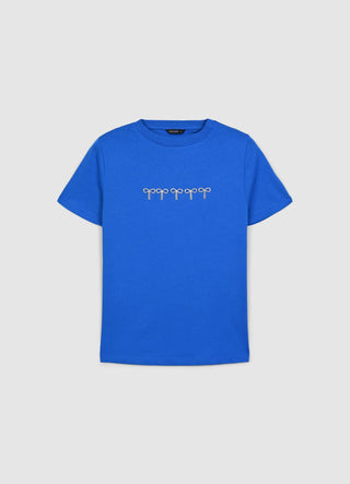 T-Shirt Strass-Schleifen