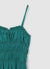 Long smocked dress