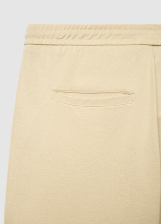 Pantaloncini sportivi a tinta unita con coulisse