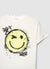 Oversized T-shirt with smiley print