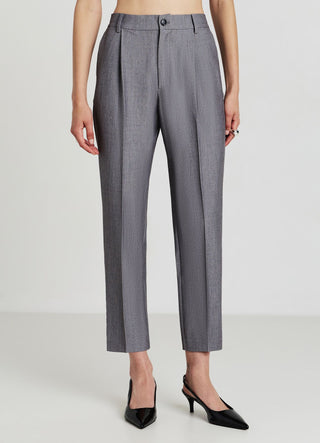 Pantaloni lunghi con pinces