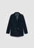 Veste croisée en velours côtelé