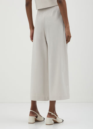 Plissierte Culotte-Hose