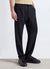 Solid colour wide-leg trousers