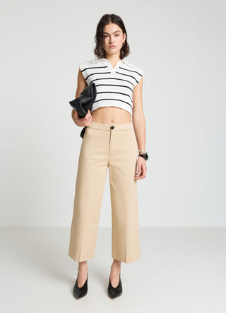 Tailored culotte trousers