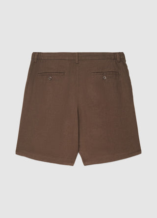 Bermuda-Shorts aus Leinenmischung