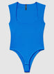 Body con scollo quadrato - M