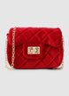 Mini quilted bag with chain strap - M
