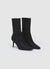Strappy stiletto heel with rhinestones