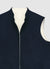 Gilet doubleface con zip