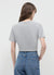 Solid-coloured crew-neck T-shirt