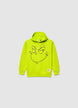Oversize суитшърт с качулка и принт Grinch® - 4-5
