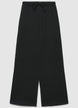 Pantaloni ginnici palazzo tinta unita - XS