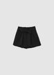 Shorts with belt and rhinestones - 6-7