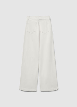 Pantaloni palazzo a tinta unita