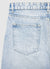 Cropped jeans with a washed-out effect