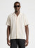 Camicia a righe con colletto a rever