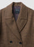 Cappotto doppiopetto a quadri
