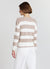 Gestreifter Strickpullover