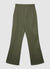 Solid colour cropped flare trousers
