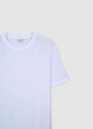 Gewebtes T-Shirt
