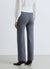 Straight-leg knit trousers